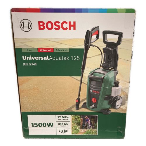 BOSCH (ボッシュ) 高圧洗浄クリーナー UA125 程度S(未使用品) 純正バッテリー 50Hz／60Hz 未使用品