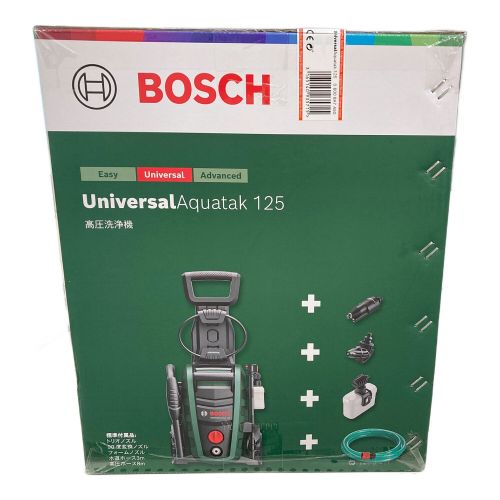 BOSCH (ボッシュ) 高圧洗浄クリーナー UA125 程度S(未使用品) 純正バッテリー 50Hz／60Hz 未使用品