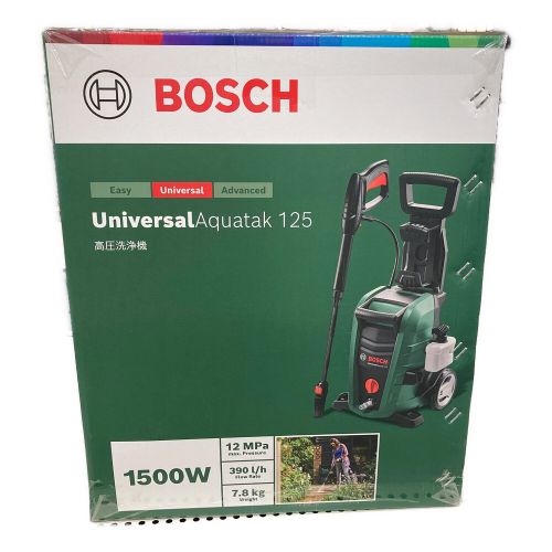 BOSCH (ボッシュ) 高圧洗浄クリーナー UA125 程度S(未使用品) 純正バッテリー 50Hz／60Hz 未使用品