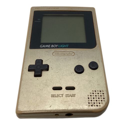 Nintendo (ニンテンドー) GAMEBOY LIGHT ゴールドカラー 全体的にキズ有 動作確認済み