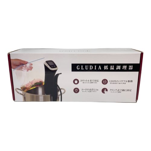 GLUDIA 低温調理器 GLU-INM01