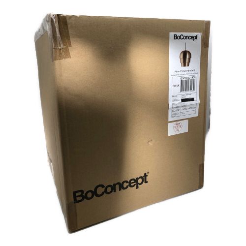 BoConcept (ボーコンセプト) インコーン ペンダントランプマットアンティークブラス仕上 未使用品 電球 50Hz／60Hz