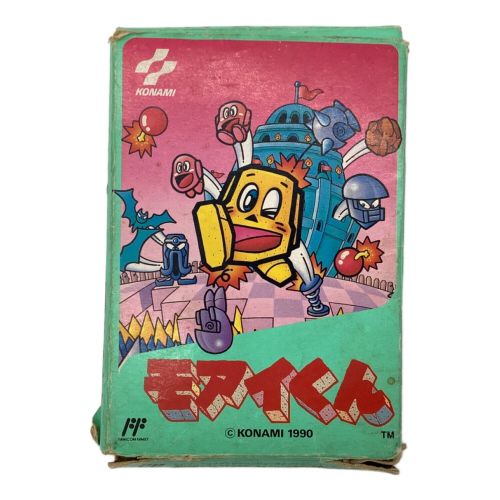 ファミコン用ソフト モアイくん -