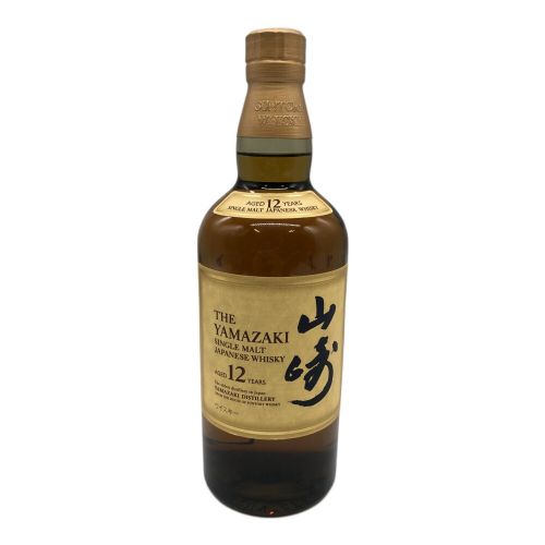 サントリー ジャパニーズウィスキー 700ml 山崎 12年 未開封