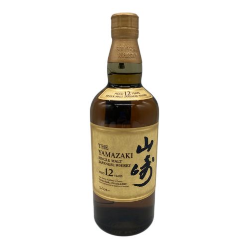 サントリー ジャパニーズウィスキー 700ml 山崎 12年 未開封