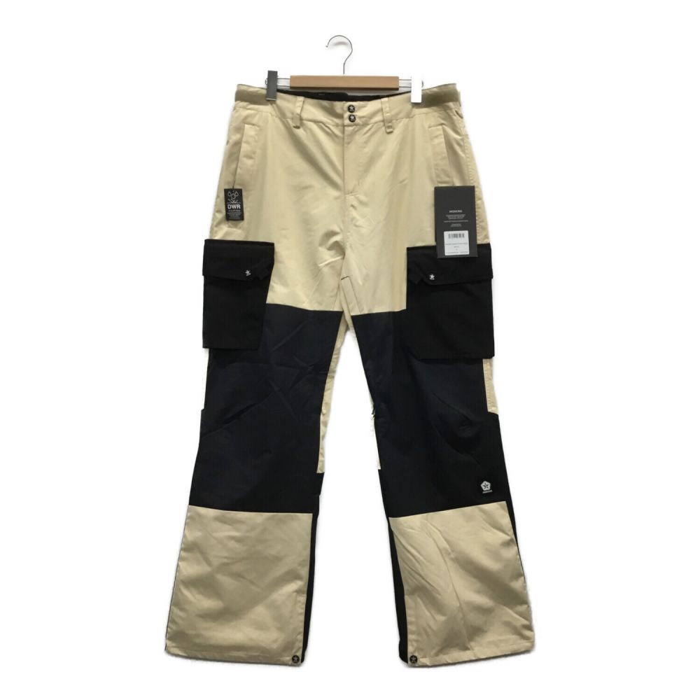 SESSIONS (セッションズ) スノーボードウェア(パンツ) メンズ SIZE L ベージュ×ブラック SSFW220008J 22/23モデル  MAJOR CARGO PANT WWG｜トレファクONLINE