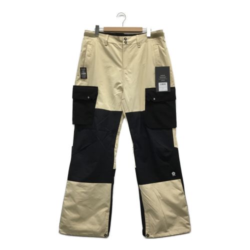 SESSIONS (セッションズ) スノーボードウェア(パンツ) メンズ SIZE L ベージュ×ブラック SSFW220008J 22/23モデル MAJOR CARGO PANT WWG