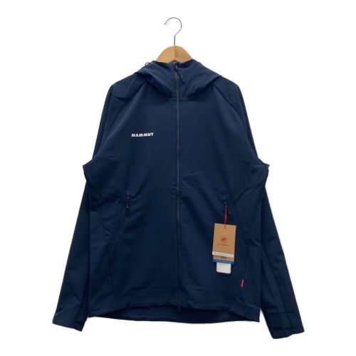 MAMMUT (マムート) アウトドアジャケット メンズ SIZE M ネイビー 秋冬物 1011-00792 Macun 2.0 SO Hooded Jacket AF