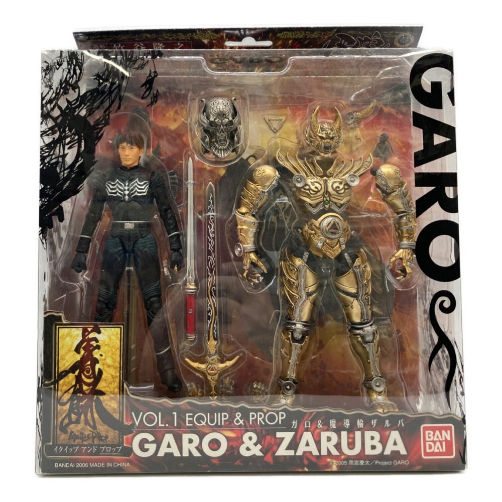 牙狼＜GARO＞ フィギュア イクイップ＆プロップ VOL.1 ガロ＆魔導輪ザルバ