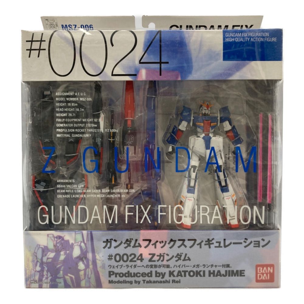 機動戦士Zガンダム フィギュア Zガンダム GUNDAM FIX FIGURATION 0024｜トレファクONLINE