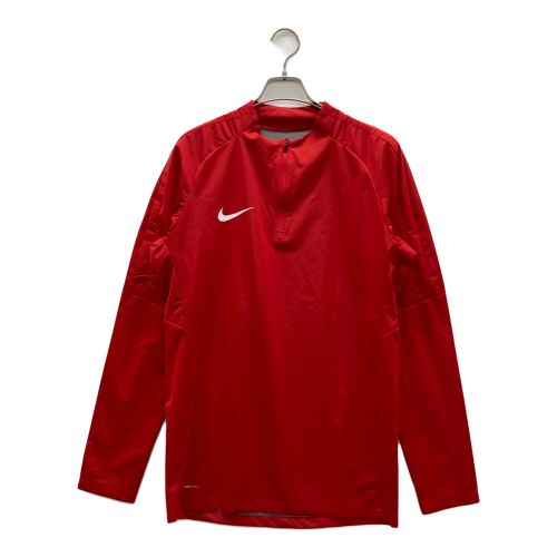 NIKE (ナイキ) ドリルトップ メンズ SIZE S レッド 831583