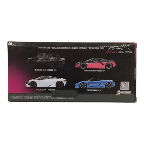 JADA TOY's (ジェイダトイズ) ダイキャストカー 1/24 McLaren 720S (マクラーレン 720S) PINK SLIPS