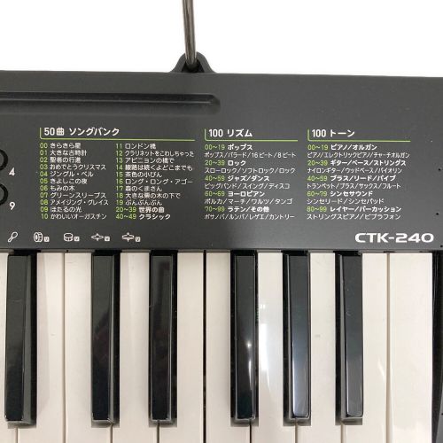 CASIO (カシオ) キーボード CTK-240