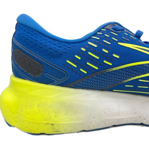 BROOKS (ブルックス) ランニングシューズ メンズ SIZE 25.5cm ブルー×イエロー 1103821D482