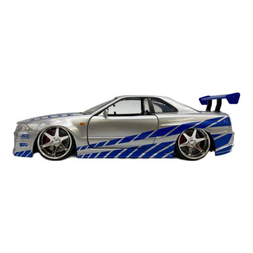 JADA (ジェイダ) ダイキャストカー FAST&FURIOUS NISSAN SKYLINE GT-R BNR34