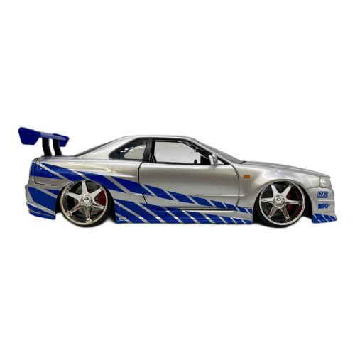 JADA (ジェイダ) ダイキャストカー FAST&FURIOUS NISSAN SKYLINE GT-R BNR34