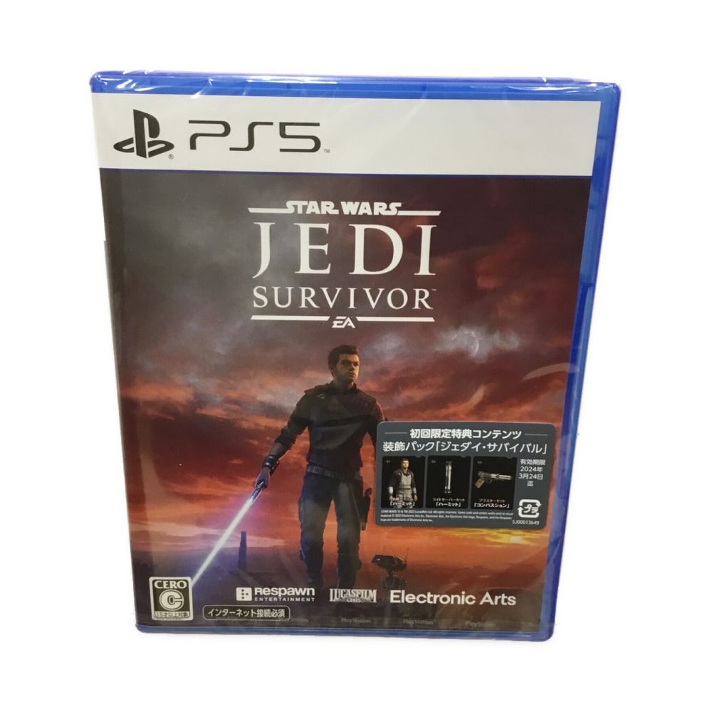 Electronic Arts Playstation5用ソフト 初回限定特典コンテンツ 装飾「ジェダイ・サバイバル」 STAR WARS JEDI  SURVIVOR CERO C (15歳以上対象)｜トレファクONLINE