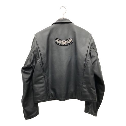 NANKAI (ナンカイ) ライダースレジャケット メンズ SIZE L ブラック 春秋物 牛革