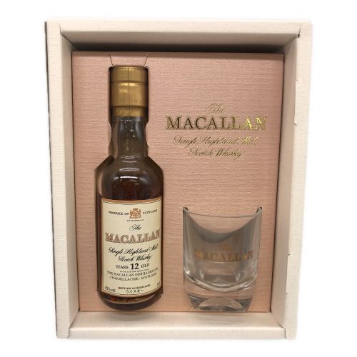 ウィスキー 50ml MACALLAN 12年 未開封