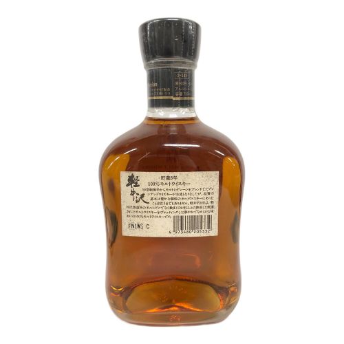 軽井沢 (カルイザワ) 100％MALT WHISKY（モルトウイスキー） 700ml 貯蔵8年