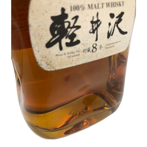 軽井沢 (カルイザワ) 100％MALT WHISKY（モルトウイスキー） 700ml 貯蔵8年