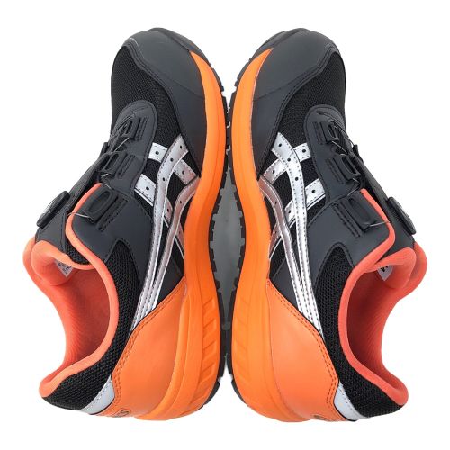 asics (アシックス) 安全靴 WINJOB(ウィンジョブ) メンズ 26.5cm オレンジ×ブラック