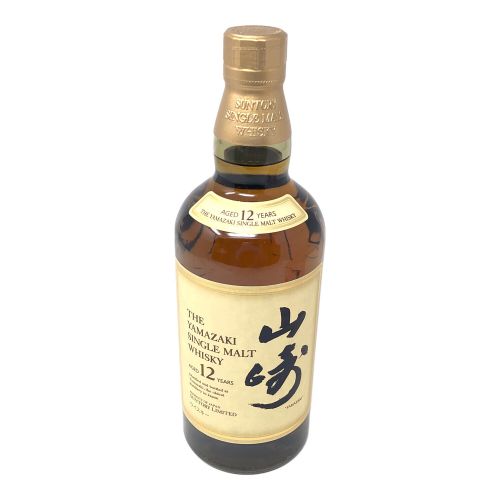 SUNTORY (サントリー) 山崎 (YAMAZAKI) 12年 ジャパニーズウィスキー やまざき