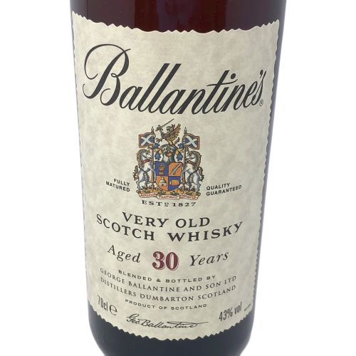 Ballantine's (バランタイン) VERY OLD SCOTCH WHISKY 30 Years Old (ベリーオルドスコッチウィスキー 30年) ウィスキー