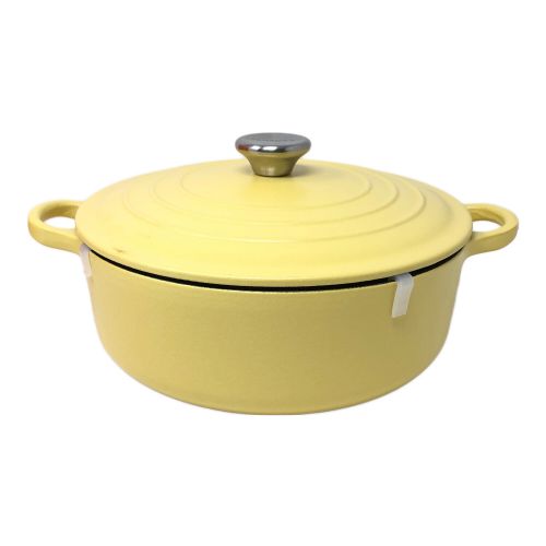 LE CREUSET (ルクルーゼ) 両手鍋 ミモザ マット