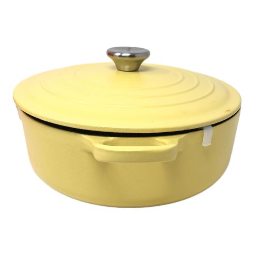 LE CREUSET (ルクルーゼ) 両手鍋 ミモザ マット