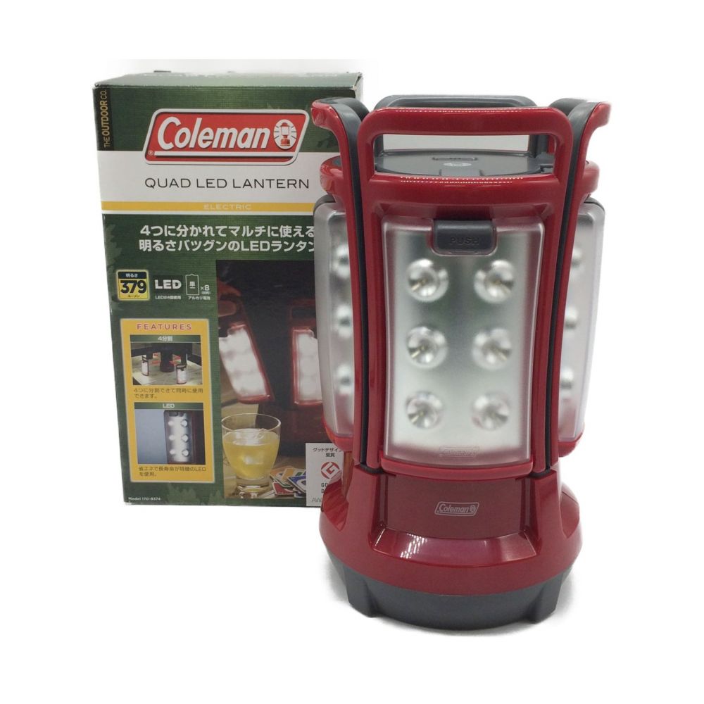 Coleman (コールマン) クアッドLEDランタン 未使用品 170-9374｜トレファクONLINE