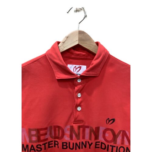 MASTER BUNNY EDITION (マスターバニーエディション) ゴルフウェア(トップス) メンズ SIZE Free レッド