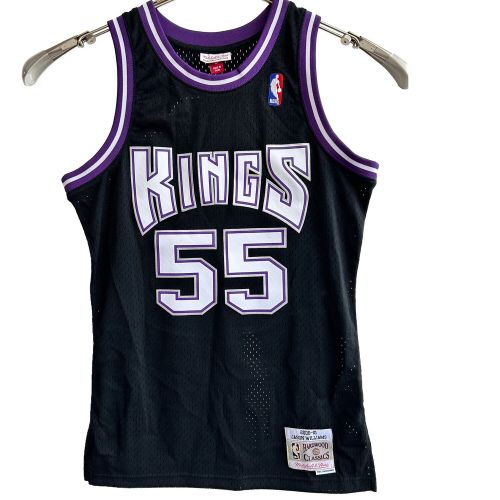 MITCHELL & NESS (ミッチェルアンドネス) バスケットボールユニフォーム SIZE S サクラメントキングス ジェイソン・ウィリアムス【55】 2000-01 ロードスイングマンジャージー