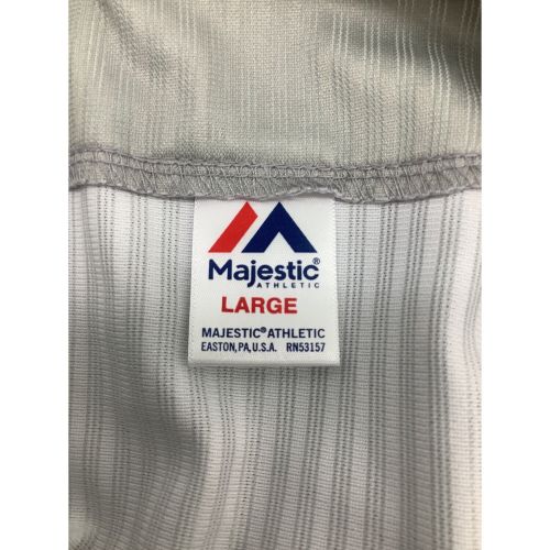 福岡ソフトバンクホークス (フクオカソフトバンクホークス) 応援グッズ SIZE L 南海復刻 30th ビジター Majestic ユニフォーム 柳田【9】