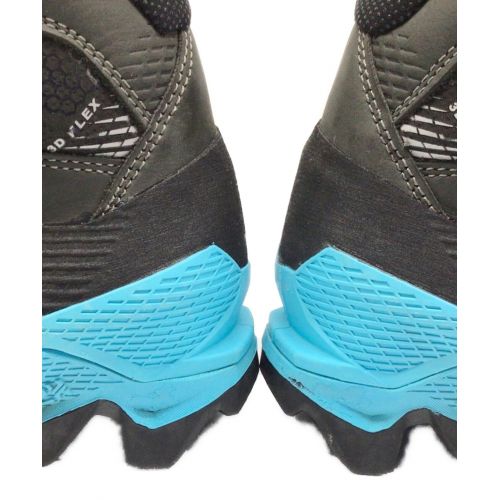 LA SPORTIVA (スポルティバ) トレッキングシューズ レディース 24..3cm/EU38 ブラック×ブルー ハイカット(ハードソール) GORE-TEX エクイリビウム LT GTX WM 21Z