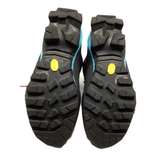 LA SPORTIVA (スポルティバ) トレッキングシューズ レディース 24..3cm/EU38 ブラック×ブルー ハイカット(ハードソール) GORE-TEX エクイリビウム LT GTX WM 21Z