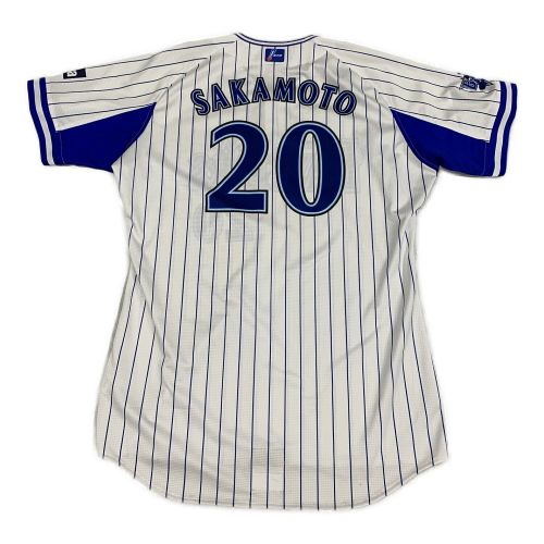 横浜DeNAベイスターズ (ベイスターズ) 応援グッズ ホワイト 【20】坂本 プロ仕様モデル ユニフォーム