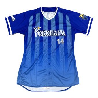 横浜DeNAベイスターズ (ベイスターズ) 応援グッズ ネイビー 【14】石田 プロ仕様モデル MPB 70周年 ユニフォーム