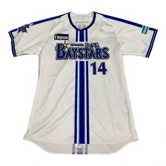 横浜DeNAベイスターズ (ベイスターズ) 応援グッズ ホワイト 【14】石田 23年 NPB オーセンティックユニフォーム