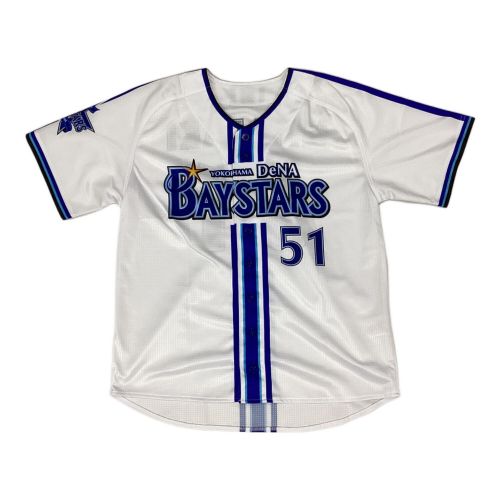 横浜DeNAベイスターズ (ベイスターズ) 応援グッズ SIZE M ホワイト ホーム ユニフォーム 宮崎敏郎【51】 レプリカ