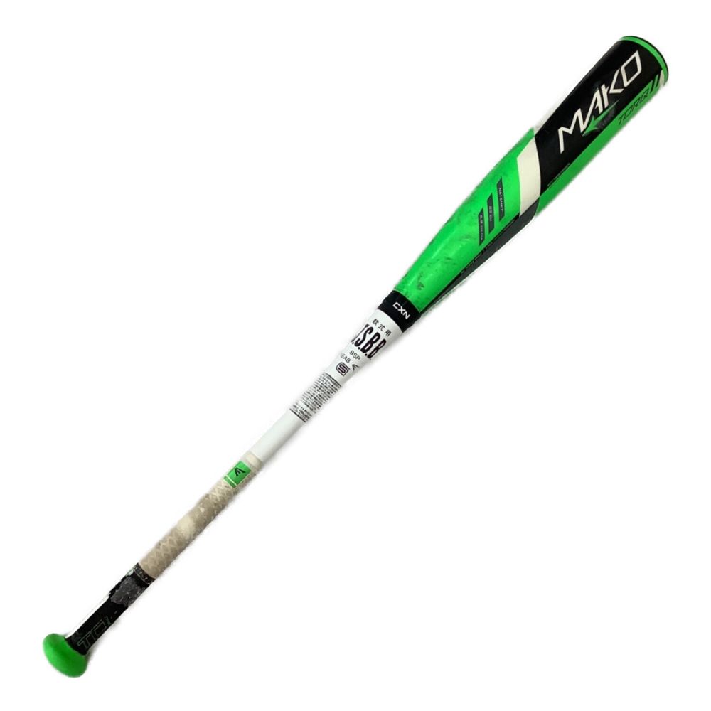 Easton (イーストン) 軟式バット 83cm 720g平均 グリーン×ホワイト カバー付 MAKO TORQ グリップ可動式  NA16MKT｜トレファクONLINE