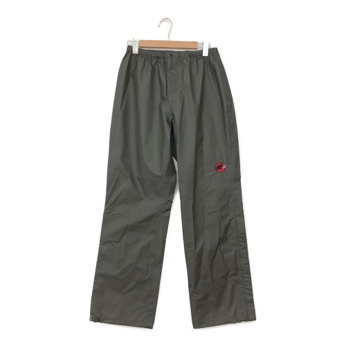 MAMMUT (マムート) トレッキングウェア(レインウェア) メンズ SIZE L レッド×グレー セットアップ GORE-TEX CLIMATE Light Rain-Suits JP1030091