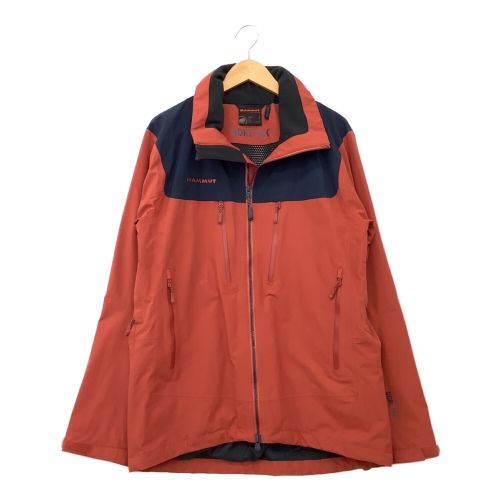 MAMMUT (マムート) トレッキングウェア(ジャケット) メンズ SIZE L オレンジ×ネイビー ハードシェル Trovat Jacket AF 1010-16180