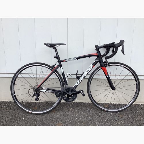 WILIER ロードバイク SIZE M ブラック×ホワイト 2018年モデル ボトルケージ・サイクルコンピューター付※現状販売  W7060430 モンテグラッパ  105(イチマルゴ)