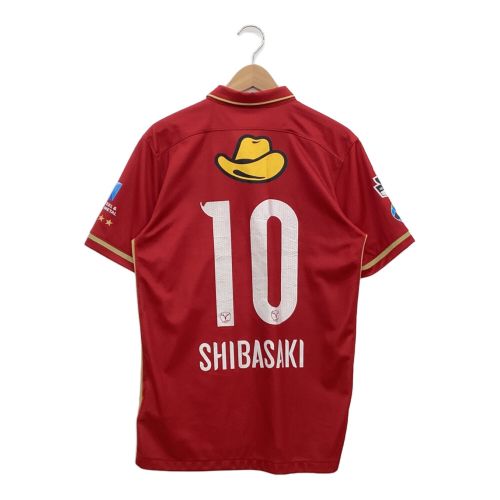 鹿島アントラーズ (カシマアントラーズ) サッカーユニフォーム SIZE M レッド 2016 ホームユニフォーム 【10】柴崎岳 744319-648