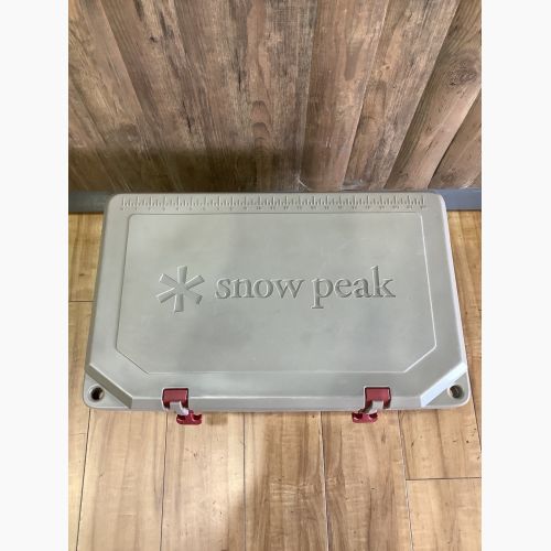 Snow peak (スノーピーク) クーラーボックス SIZE 40QT グレー UG-302GY ハードロッククーラー