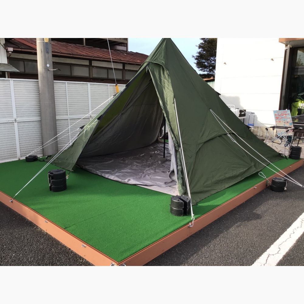 DOD (ディーオーディー) モノポールテント T6-817-KH ワンポールテントRX 約370×370×260cm  4～6人用｜トレファクONLINE