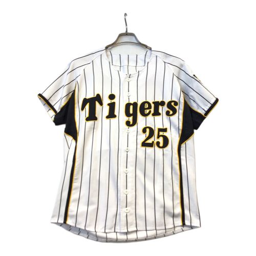 阪神タイガース (ハンシンタイガース) 応援グッズ SIZE 160-170 ホワイト 2012-14年ホーム 【25】新井貴浩 ユニフォーム ハイクオリティレプリカユニフォーム レプリカ