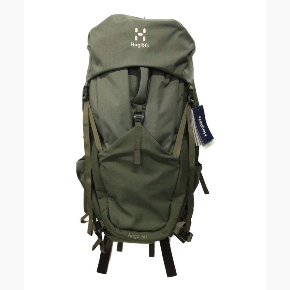 HAGLOFS (ホグロフス) バックパック メンズ 60L オリーブ Angd 60 背面長 約46～50cm 50L～(テント泊)  3399337｜トレファクONLINE