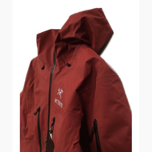 ARC'TERYX (アークテリクス) トレッキングウェア(ジャケット) メンズ SIZE XS レッド/オックスブラッド 中国製 2023年製 直営店限定カラー GORE-TEX アルファSVジャケット X000007555